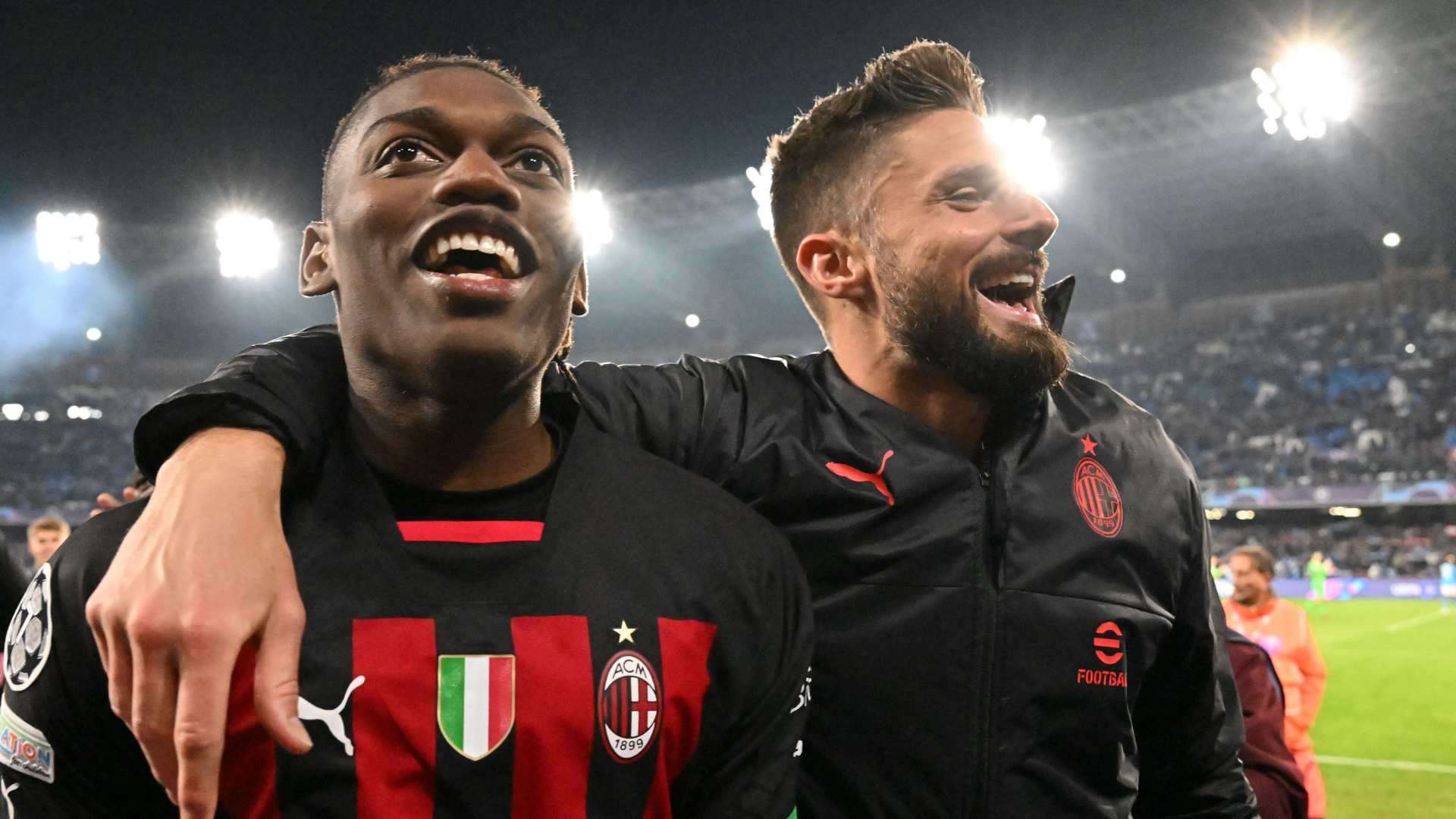 20230418 Rafa Leao Olivier Giroud