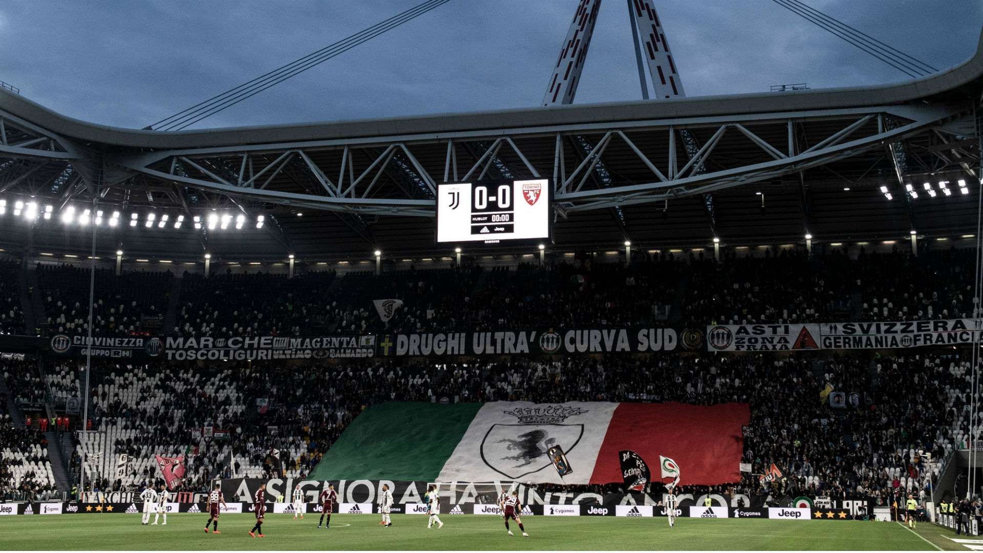 Juventus fans derby Torino