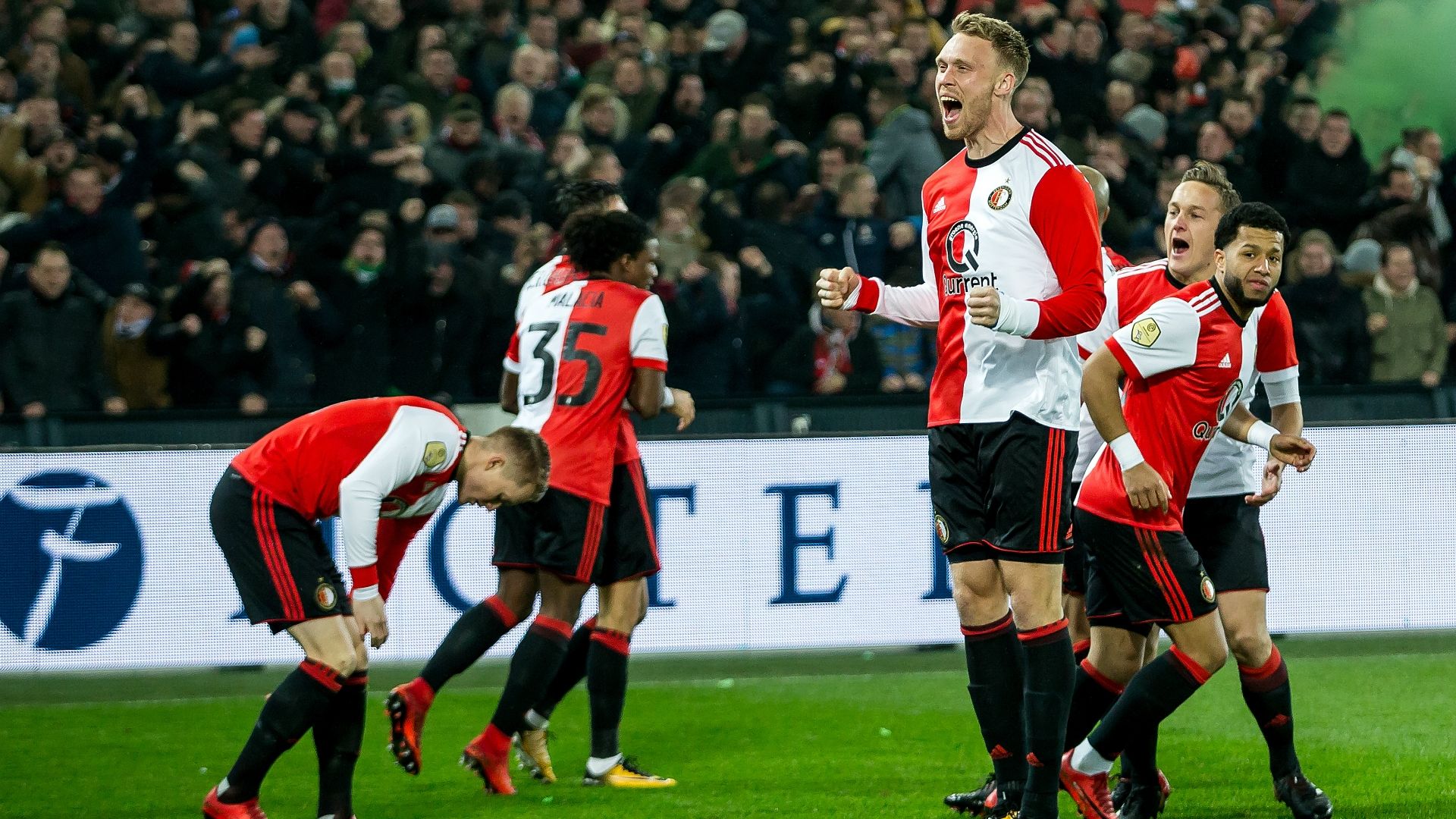 Nicolai Jorgensen, Feyenoord, KNVB Beker 01312018