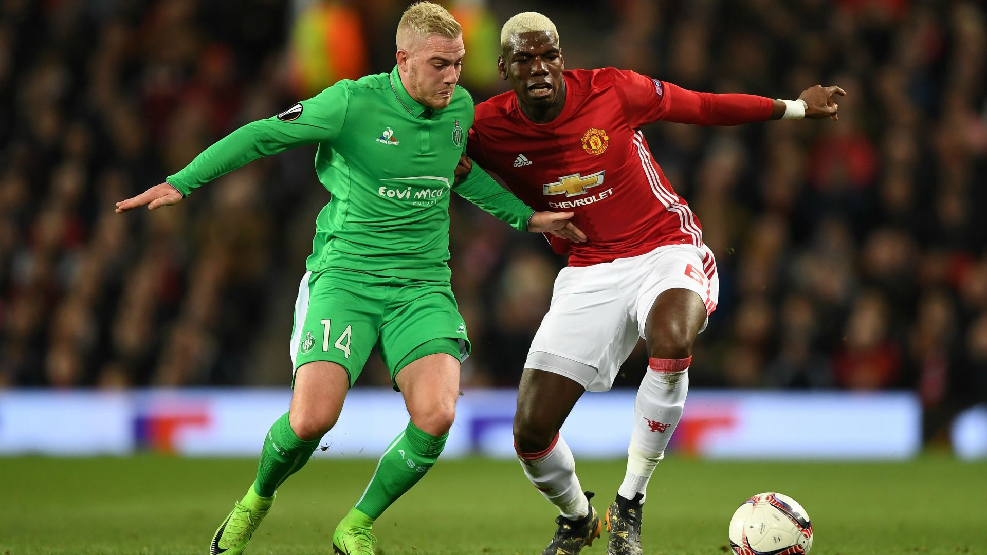 Jordan Veretout, Paul Pogba - Saint Etienne
