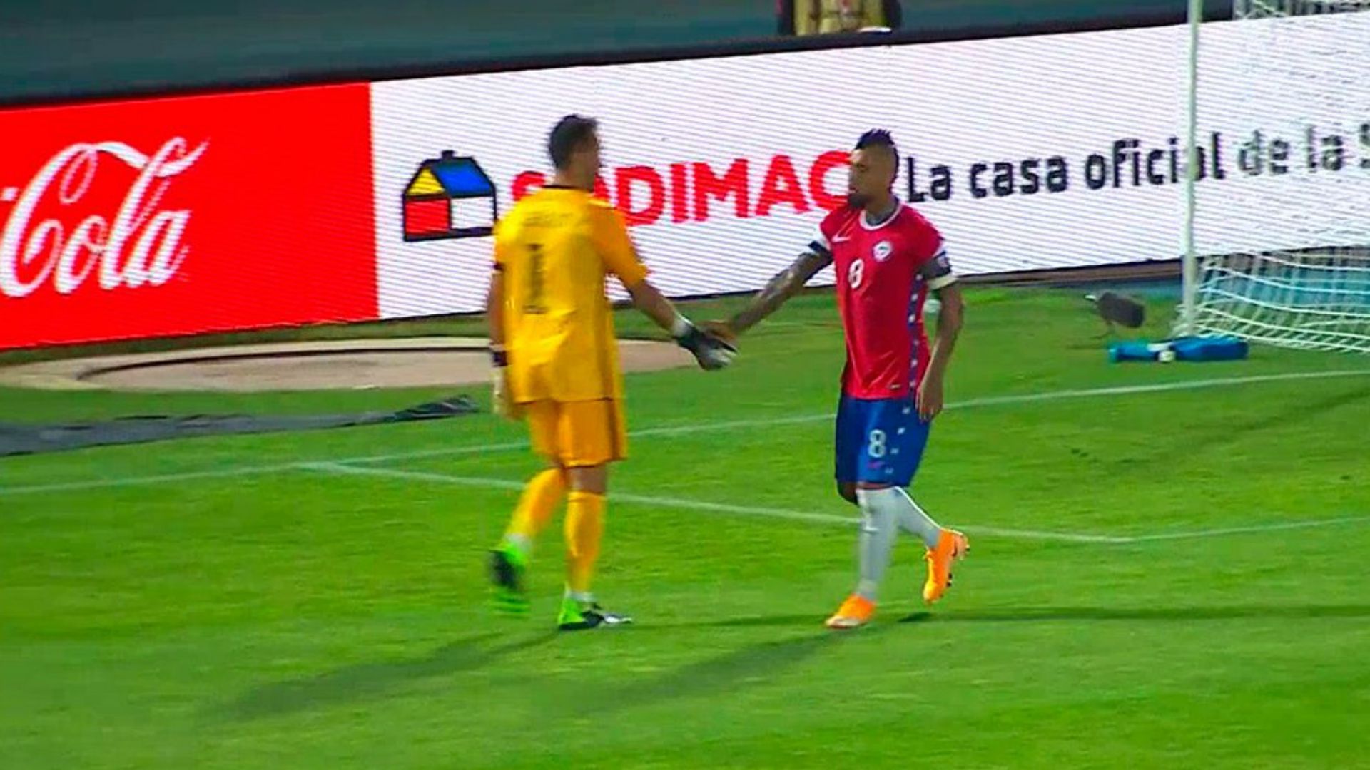 Vidal - Bravo Chile Peru Eliminatorias 13112020