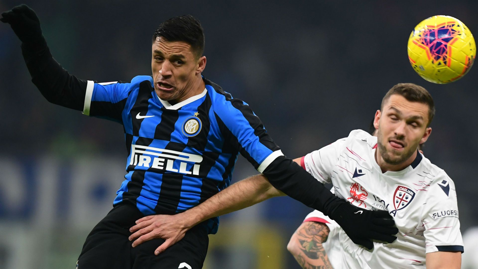 Alexis Sanchez Inter Cagliari