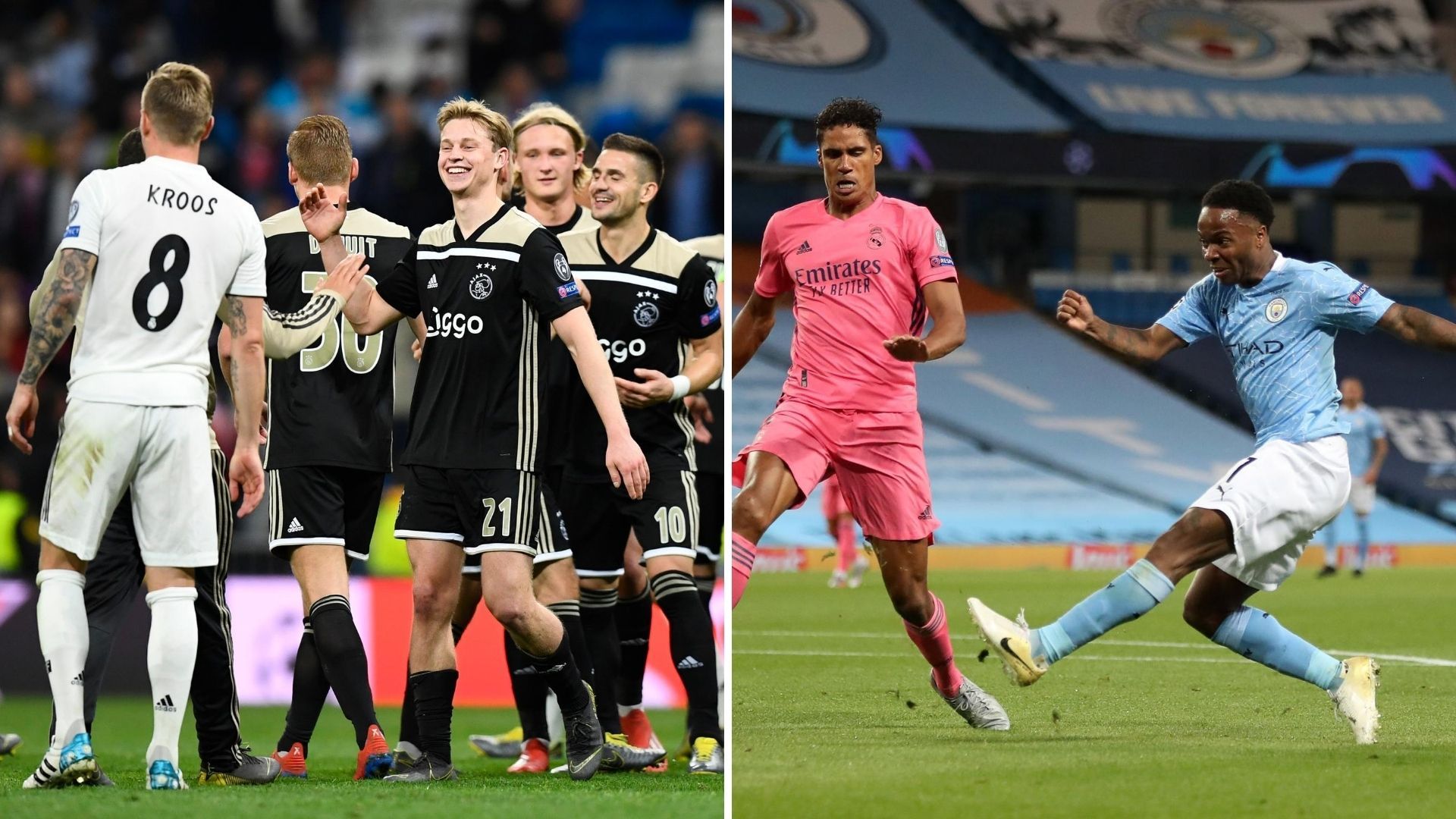 Real Madrid ante Ajax y Manchester City