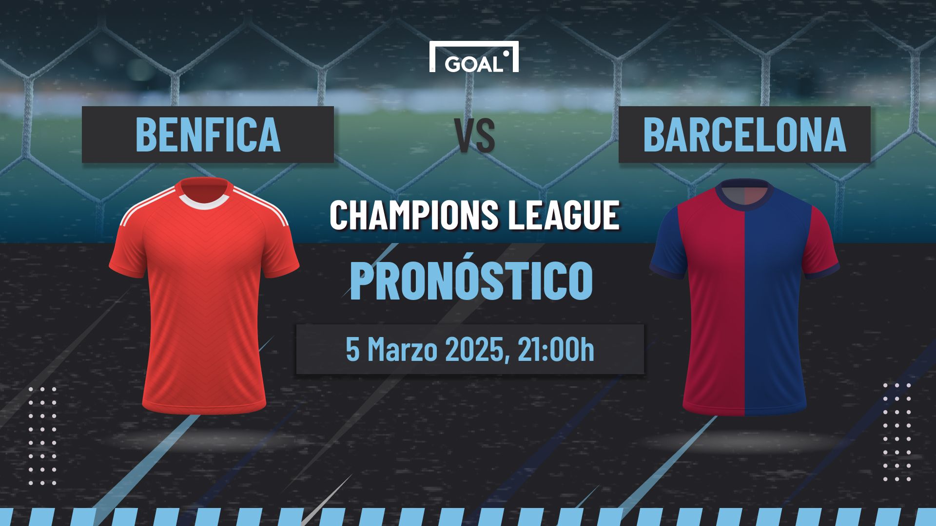 Benfica vs Barcelona Pronóstico y Apuestas Champions League | 05/03/25