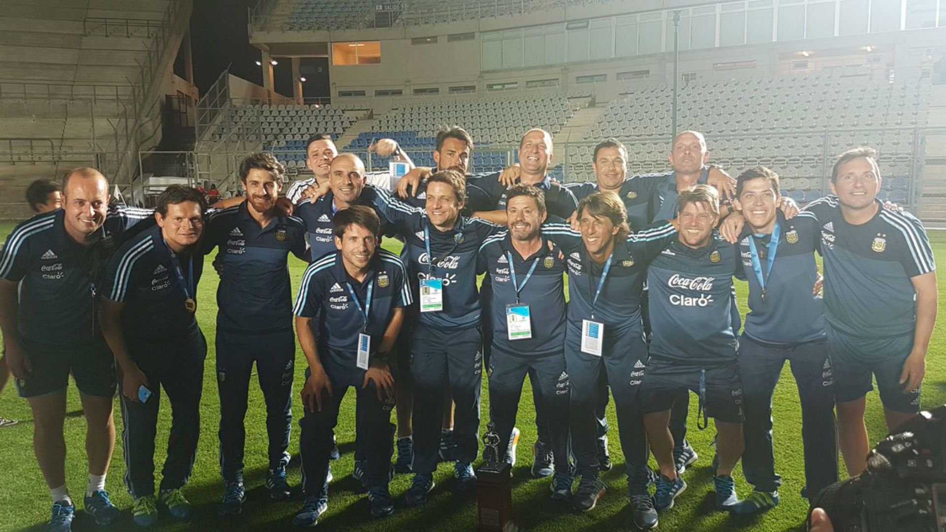 Cuerpo Tecnico Seleccion argentina sub 15