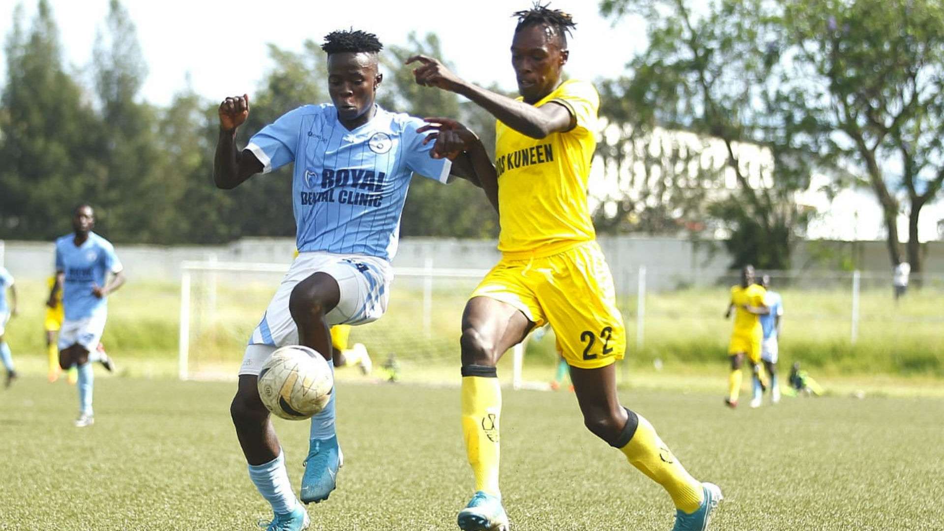 Wazito FC vs Kisumu All Stars.
