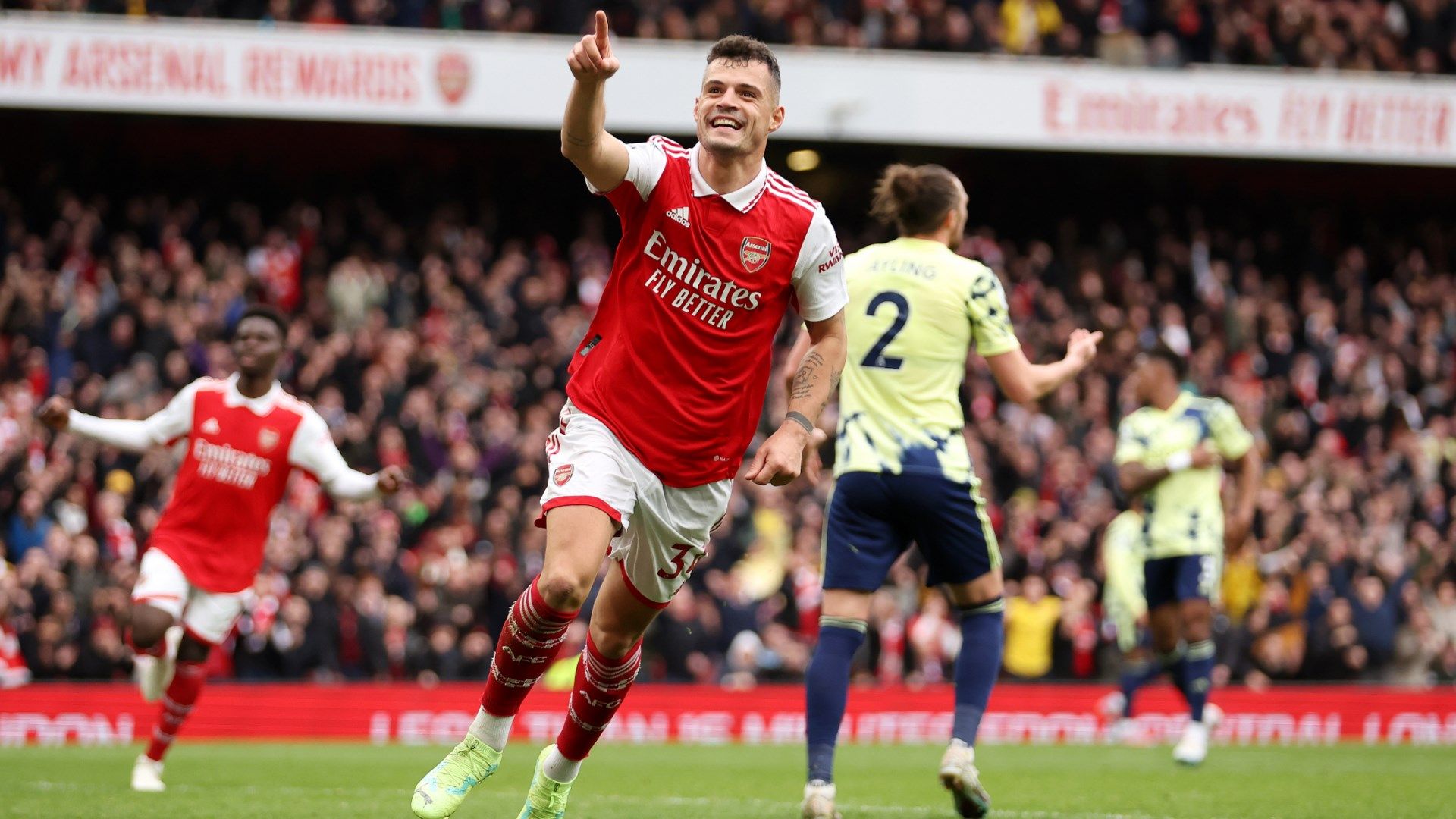 Granit Xhaka Arsenal 2022-23
