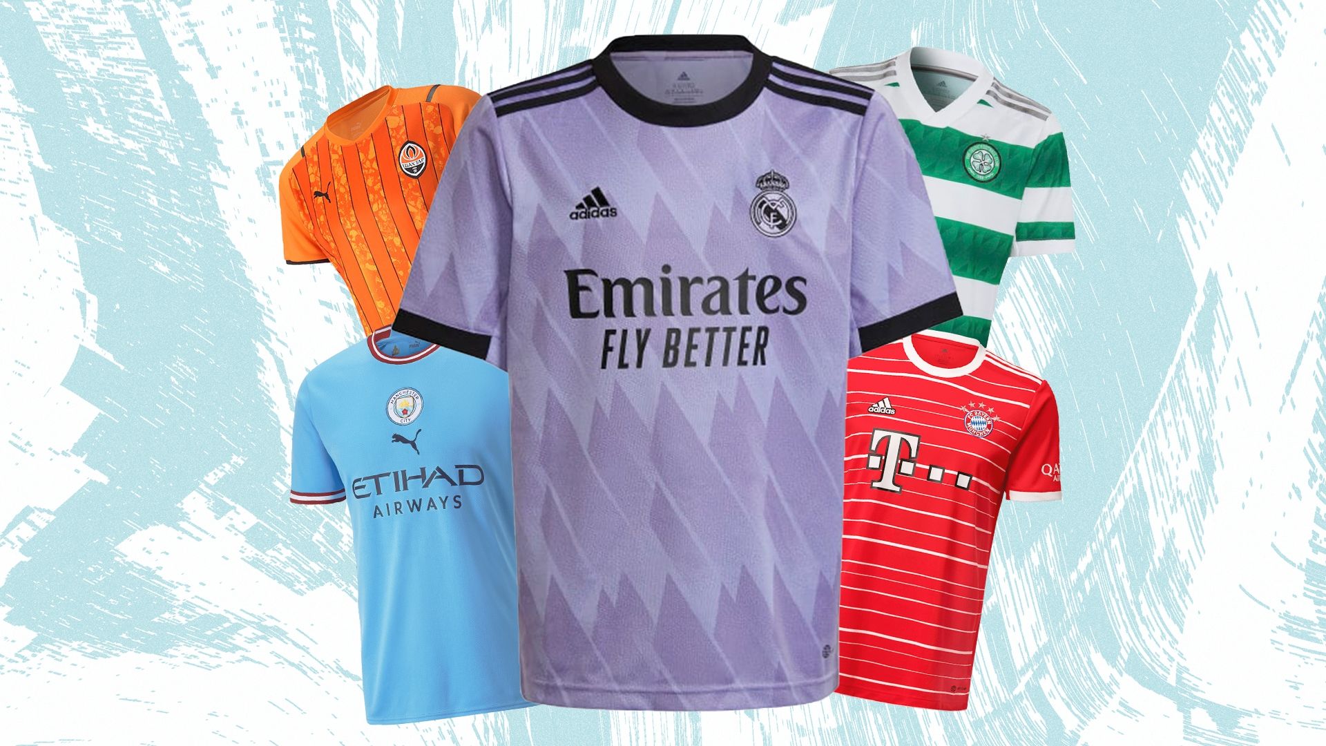 Champions League kits 2022 23 ranking every home and away shirt from worst to best Goal