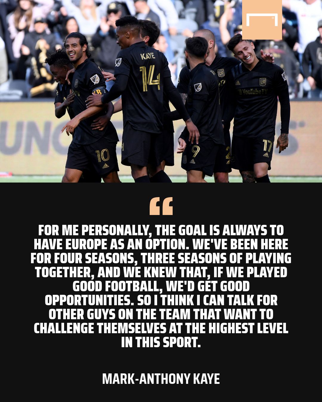 LAFC Kaye quote