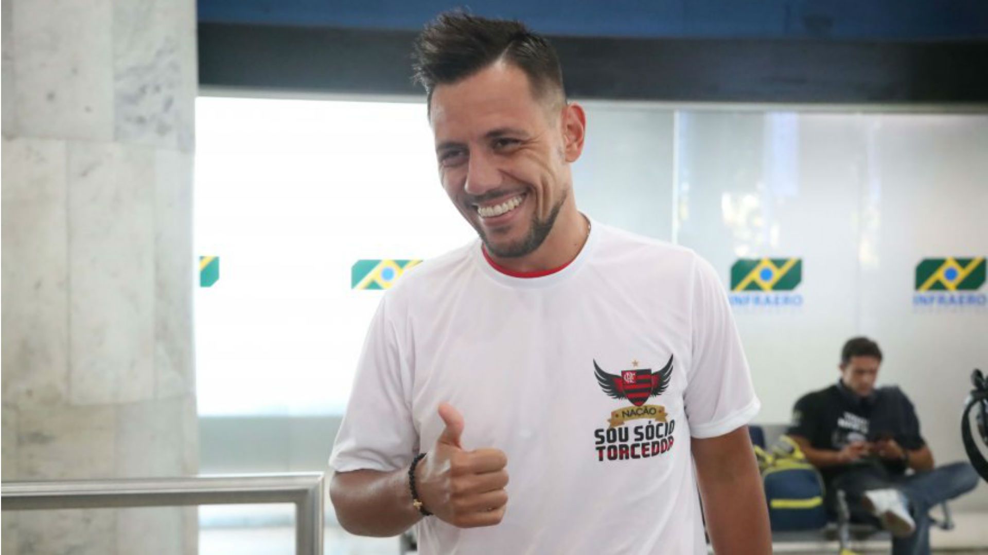 Diego Alves chegada Flamengo 17 07 2017