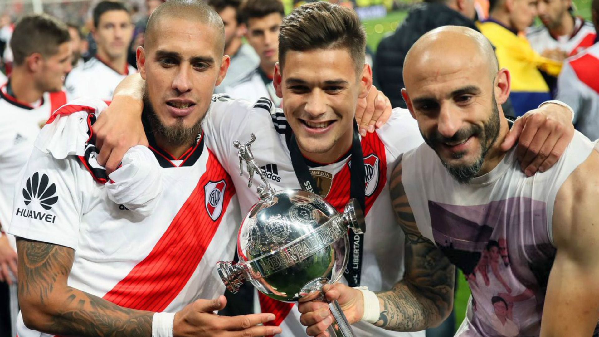 Maidana Martinez Quarta Pinola River Plate Copa Libertadores 2018