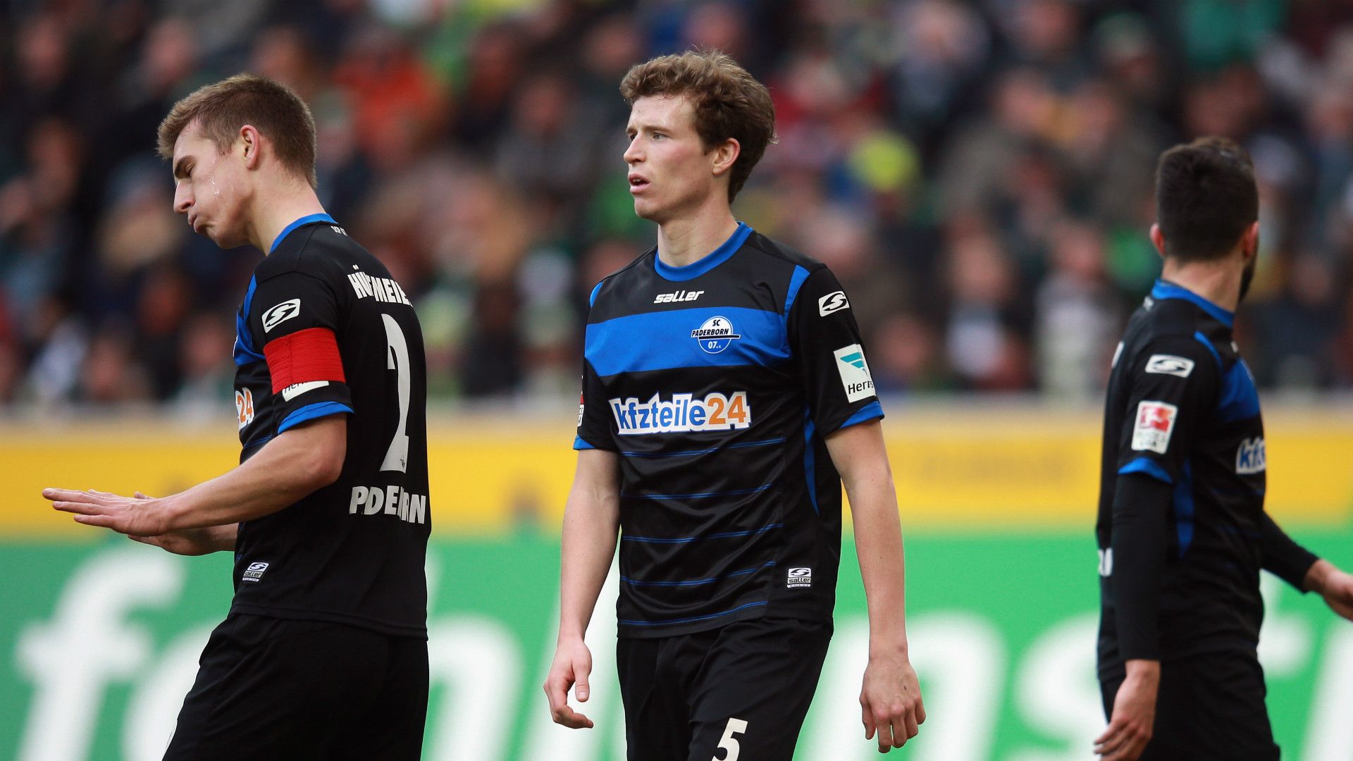 UWE HUNEMEIER PATRICK ZIEGLER PADERBORN GERMAN BUNDESLIGA 01032015