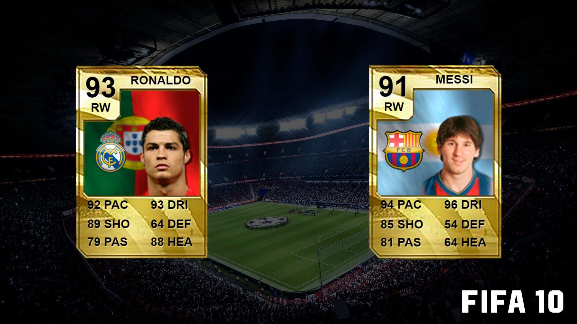 FIFA 10 - CR7 x Messi