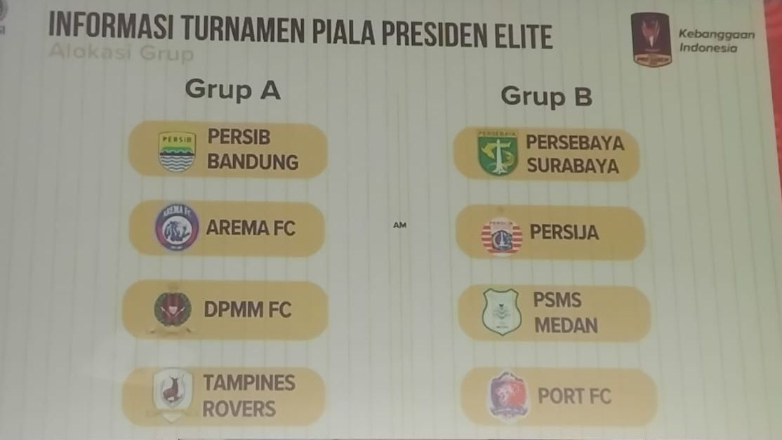 Konferensi Pers Piala Presiden 2026