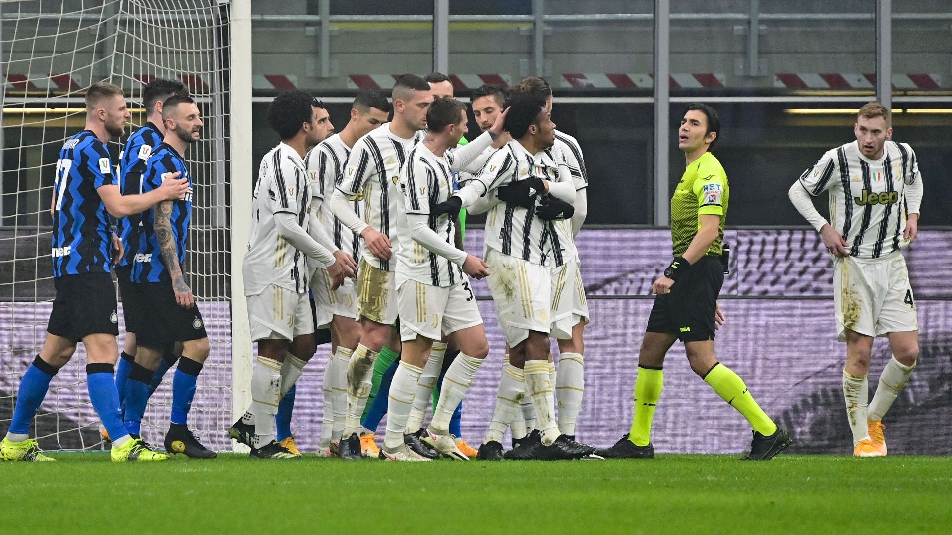 Calvarese Cuadrado Inter Juventus