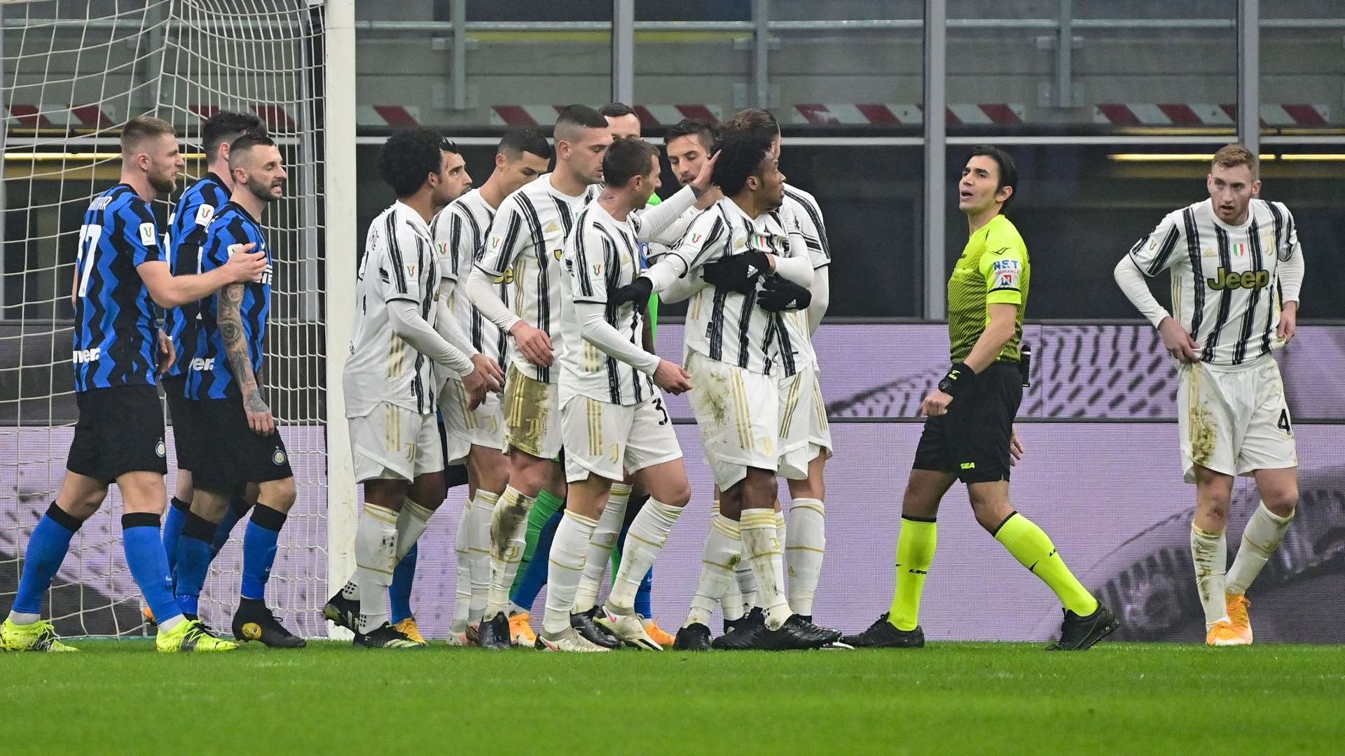 Calvarese Cuadrado Inter Juventus