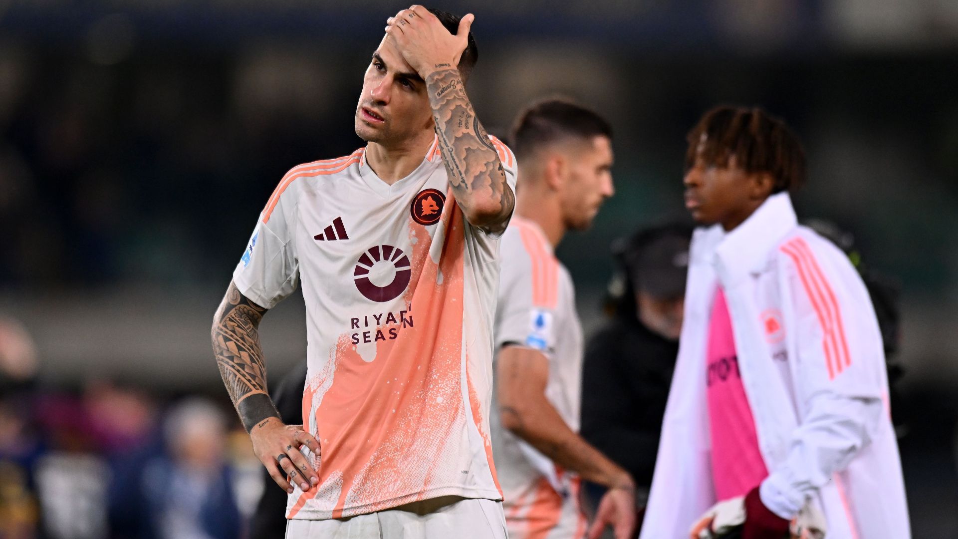 Mancini Verona Roma Serie A