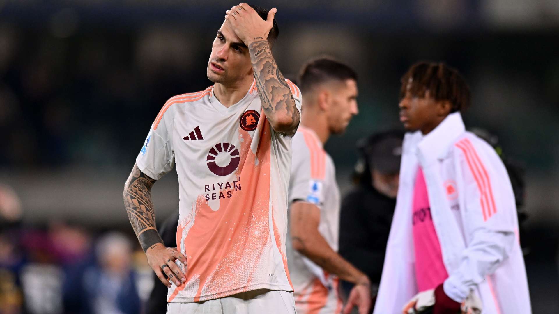 Mancini Verona Roma Serie A