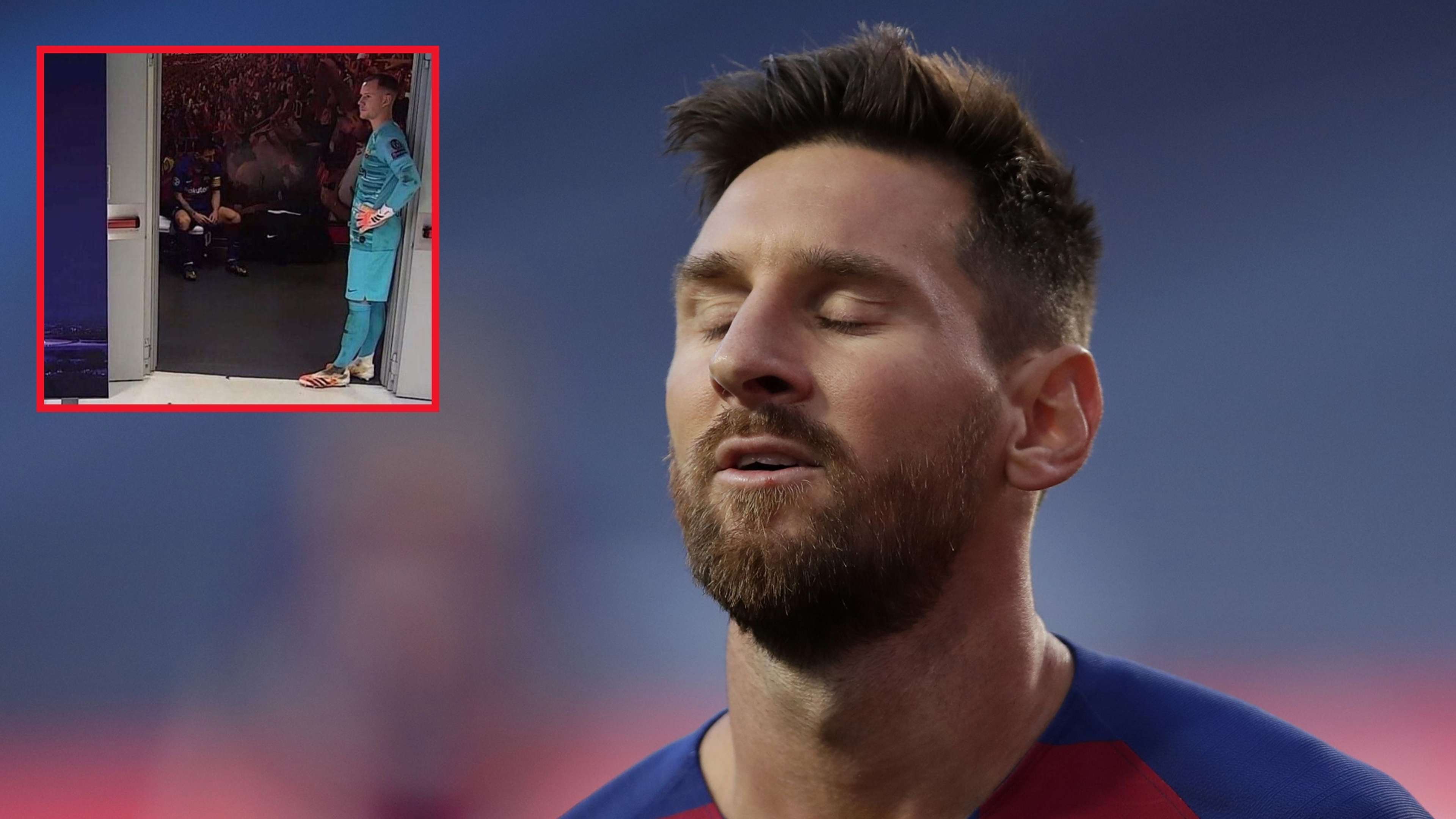 Messi y Ter Stegen, Barcelona