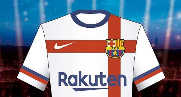 Barcelona 2020 away kit
