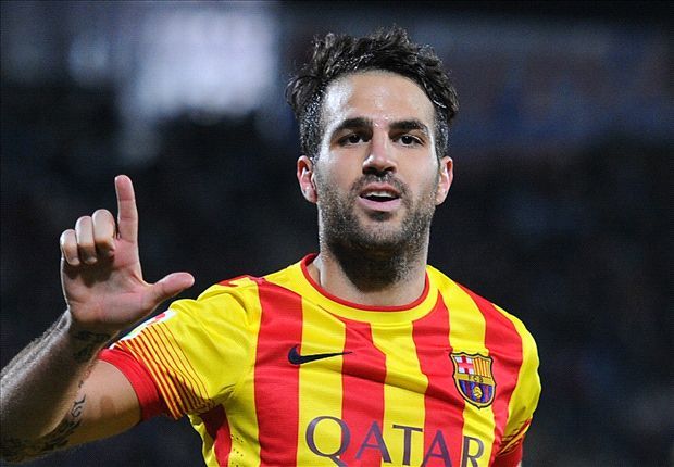 Barcelona＿ Xavi ＿ Cesc Fabregas
