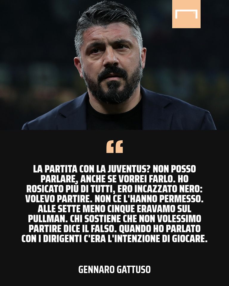 PS Gattuso Juve-Napoli