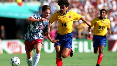 El paso de Colombia en USA 94