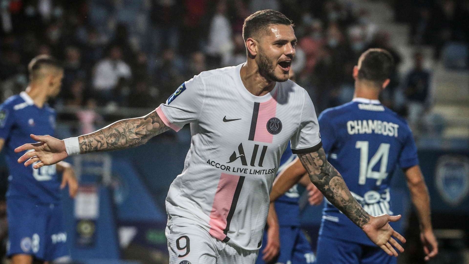 Icardi Troyes PSG 07082021