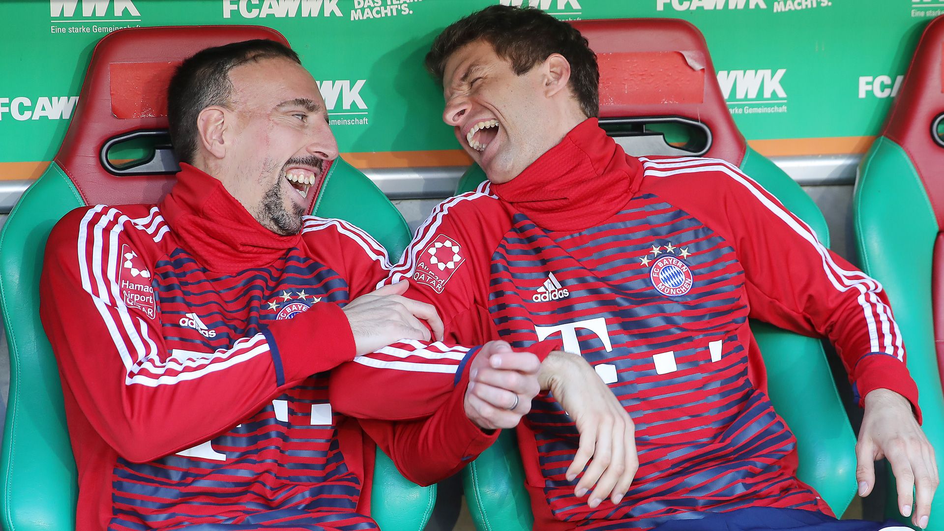 Ribery Müller FC Bayern 07042018