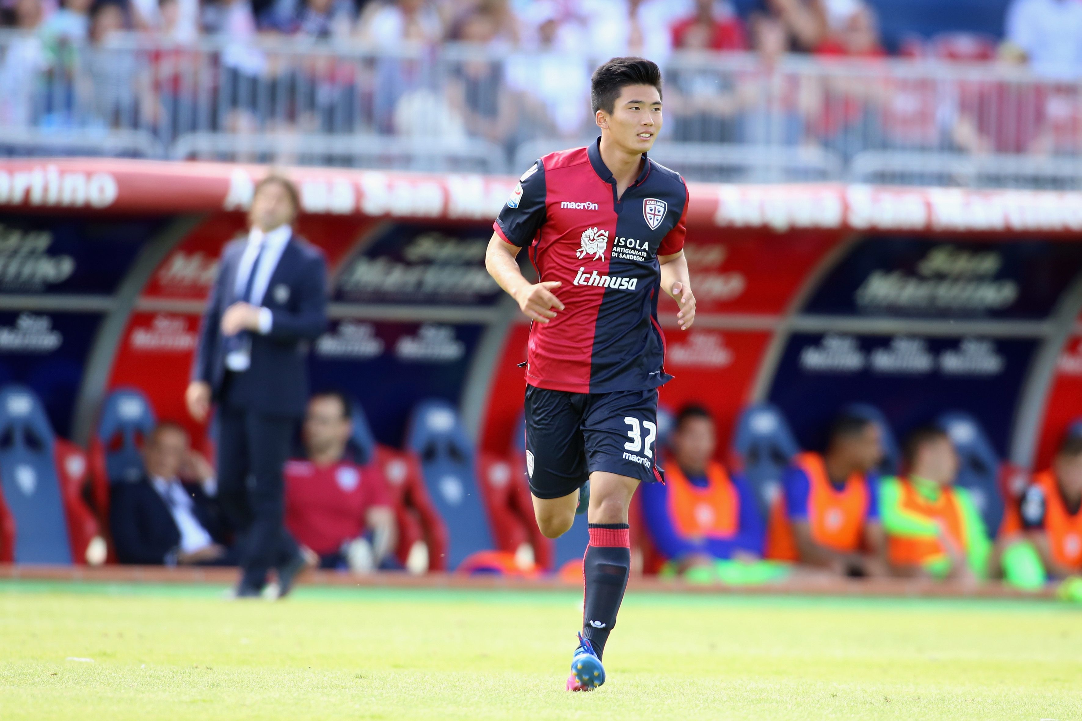 Han Kwang-Song Cagliari