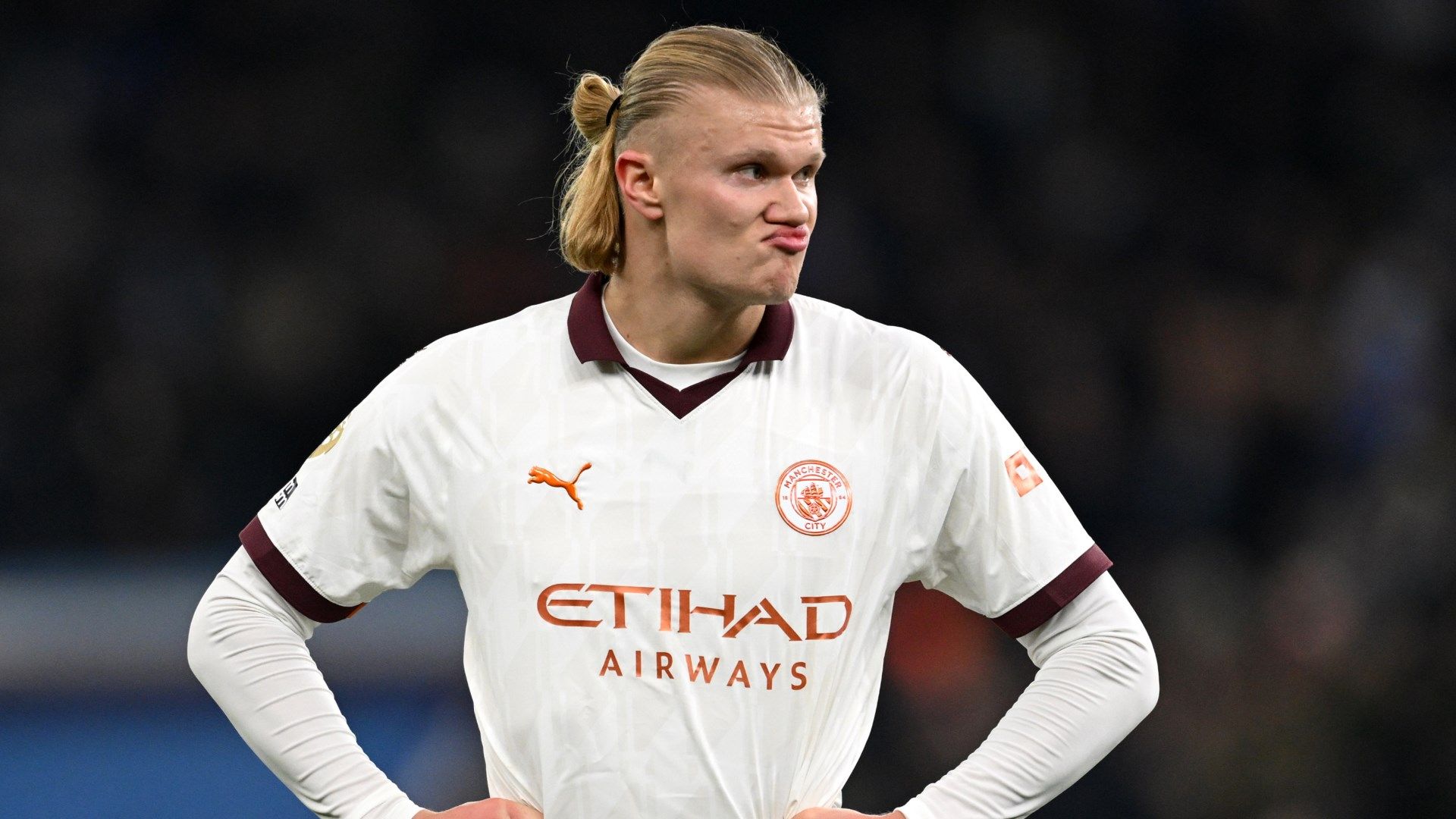 Erling Haaland Aston Villa Manchester City