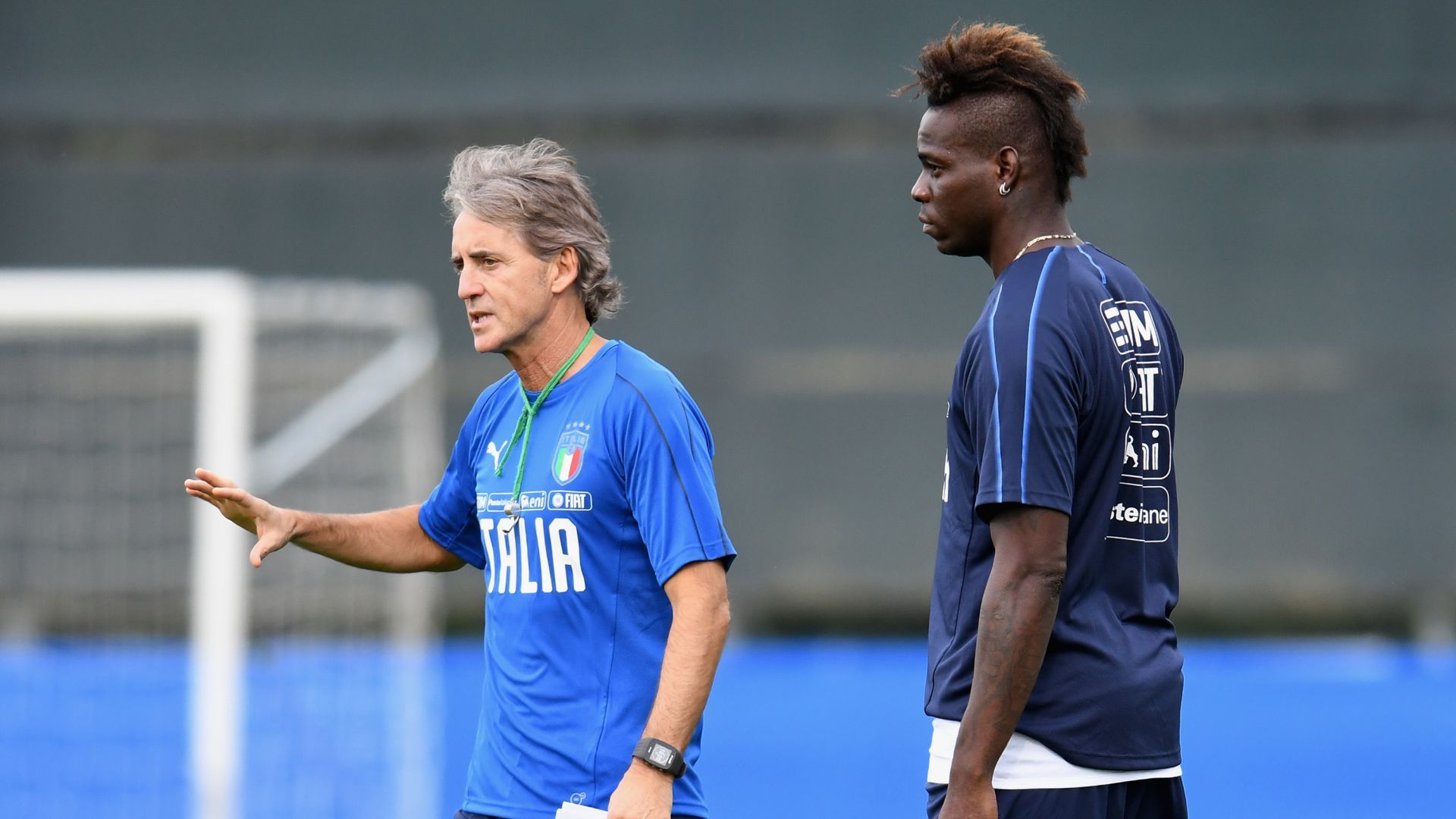 Roberto Mancini Mario Balotelli