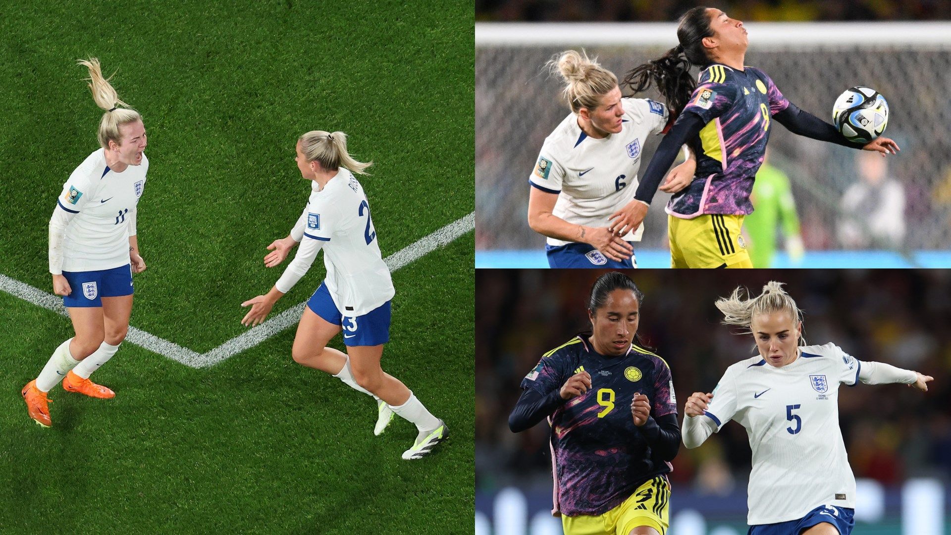 Alessia Russo Lauren Hemp Millie Bright Alex Greenwood England Women's World Cup