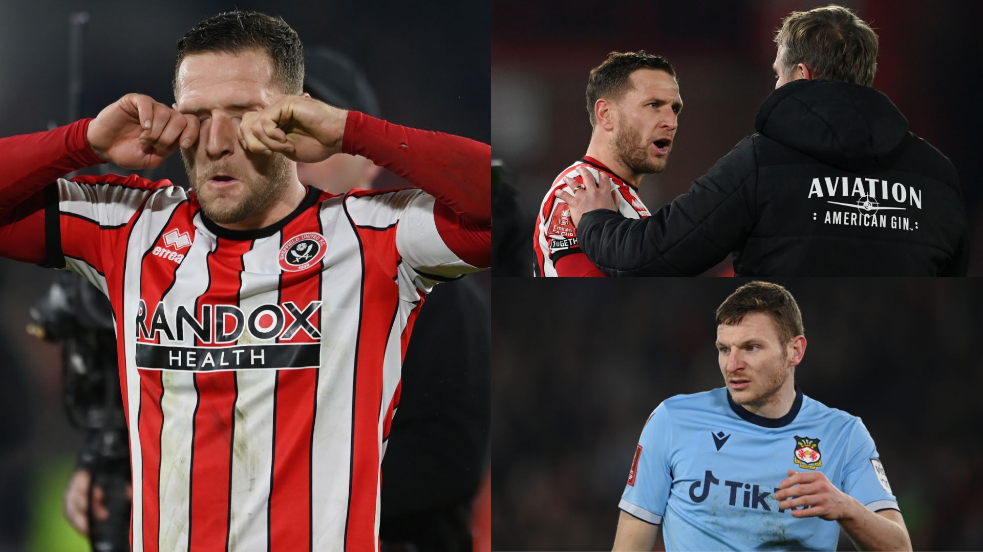 Billy Sharp Phil Parkinson Paul Mullin Sheffield United Wrexham