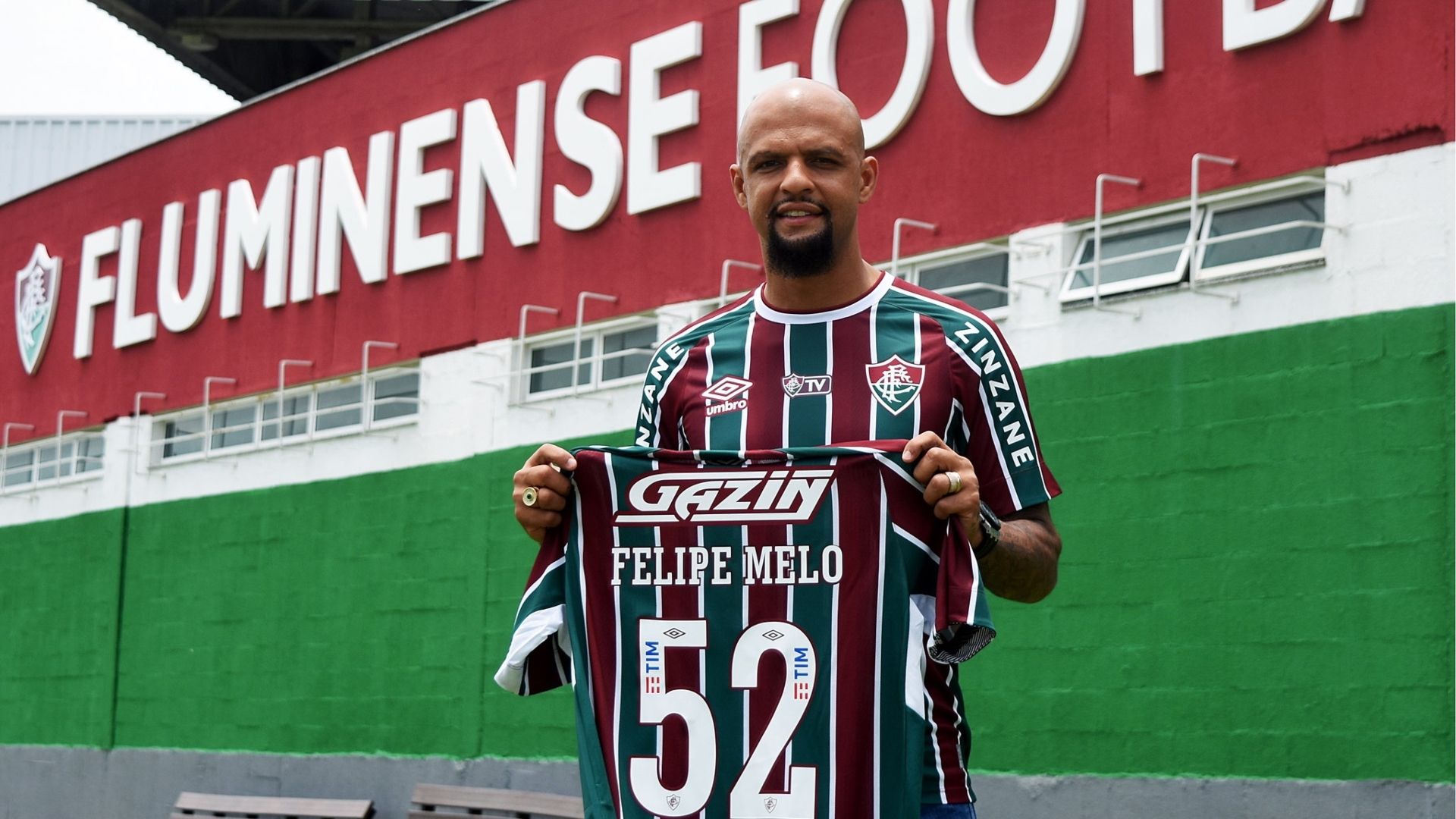 Felipe Melo apresentado no Fluminense 13 12 2021