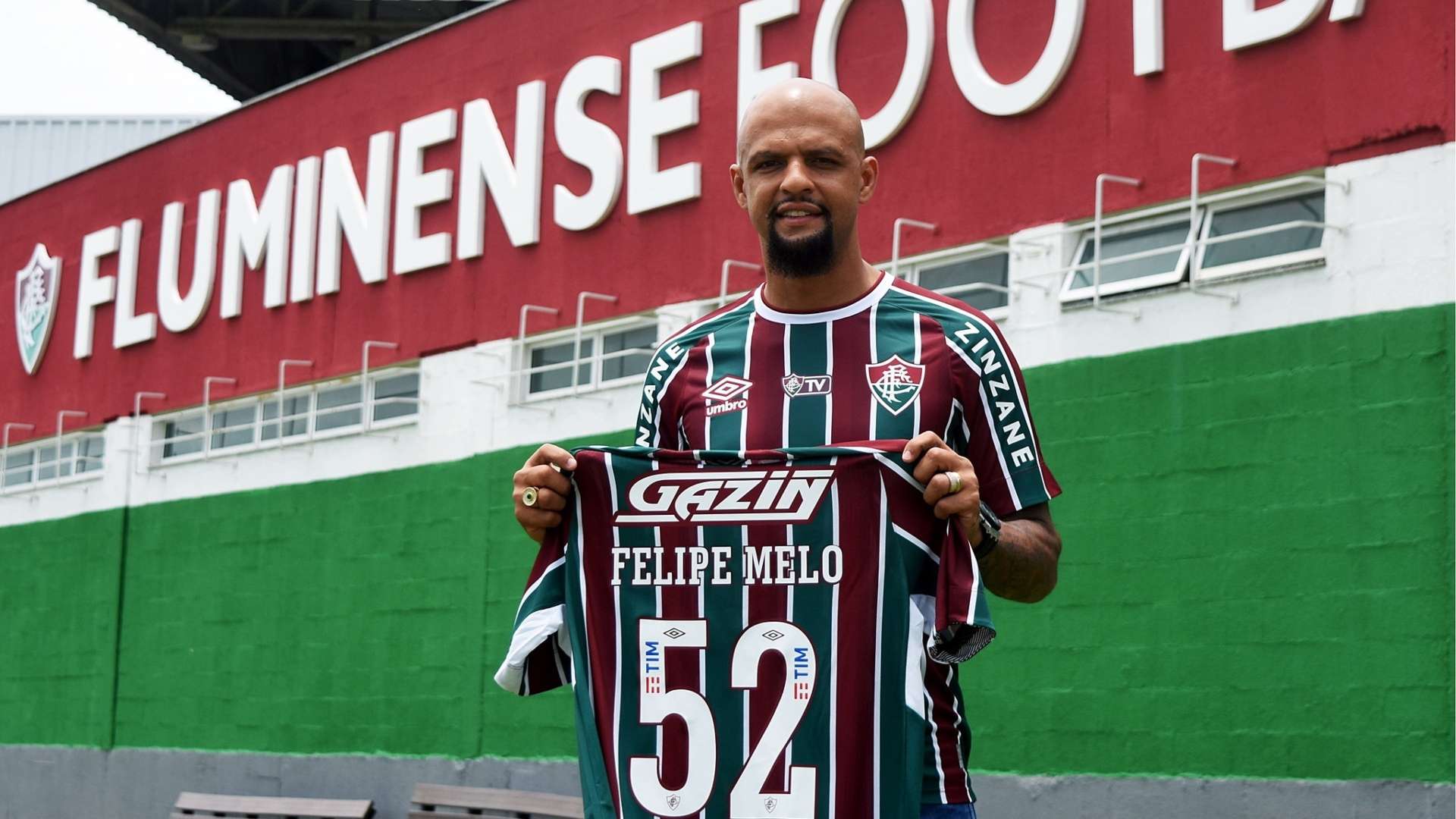 Felipe Melo apresentado no Fluminense 13 12 2021