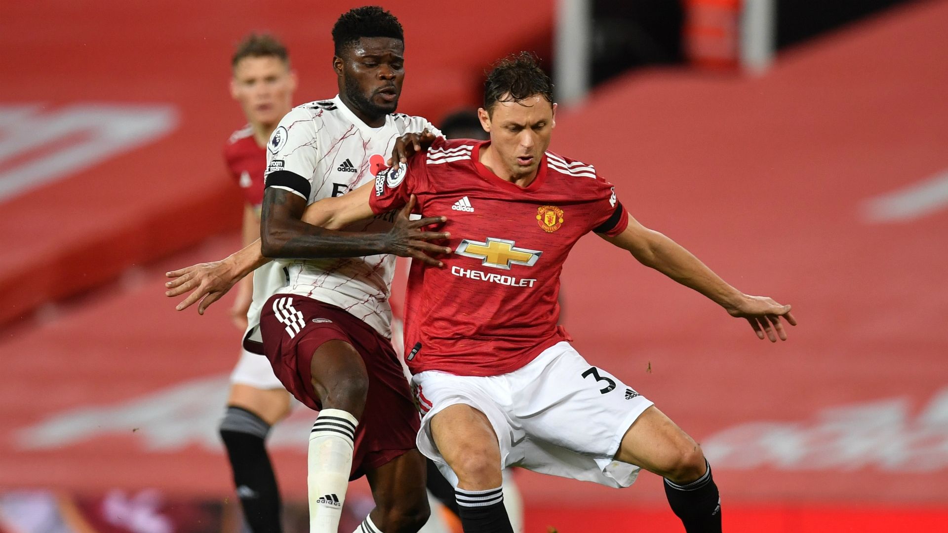 Thomas Partey, Nemanja Matic - Arsenal vs Manchester United