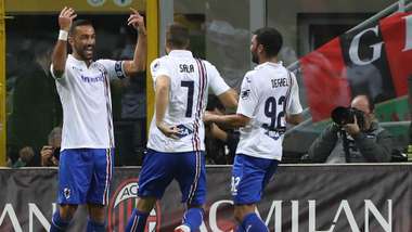 Sampdoria celeb Milan