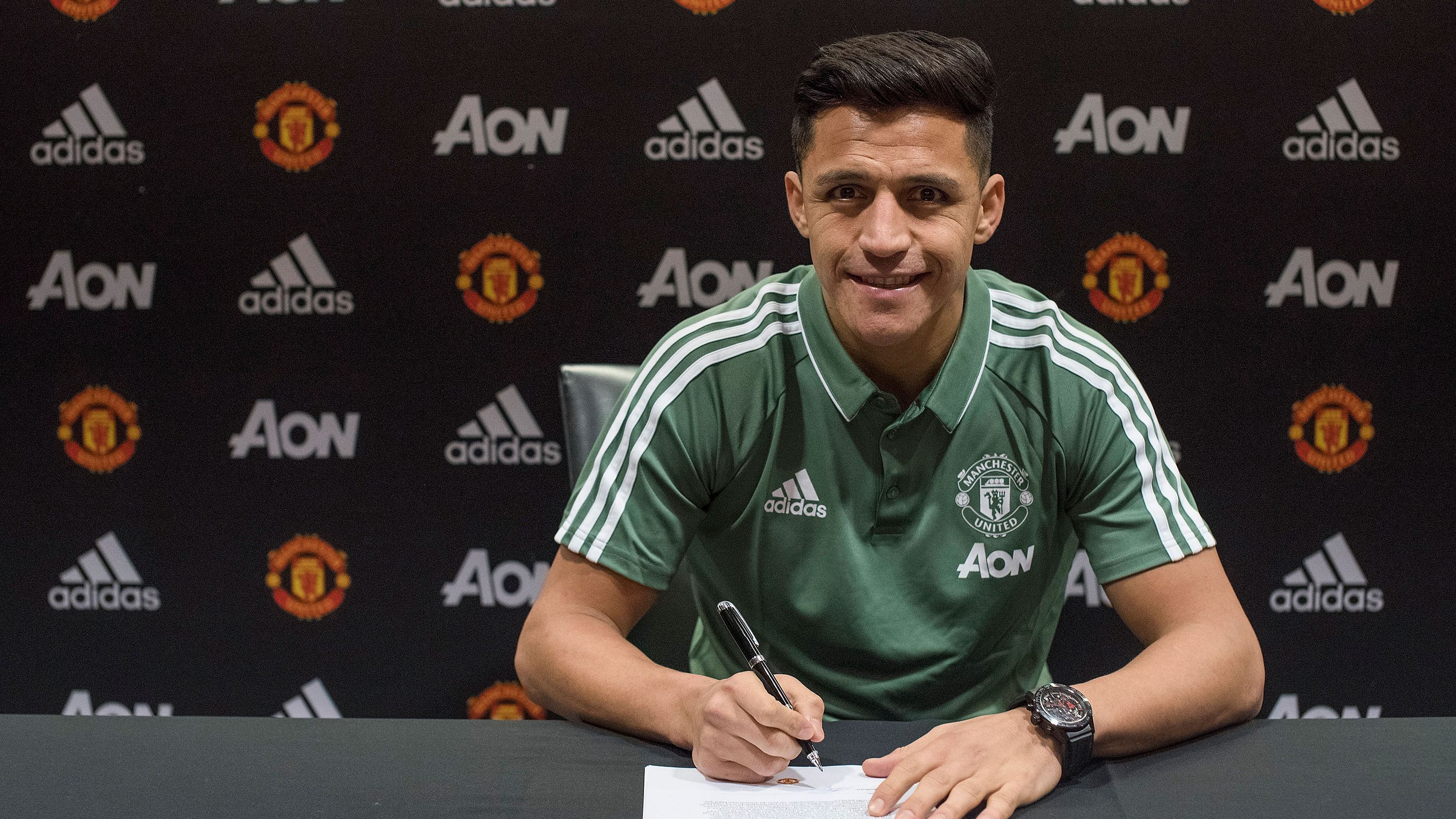 Alexis Sanchez Manchester United 2018