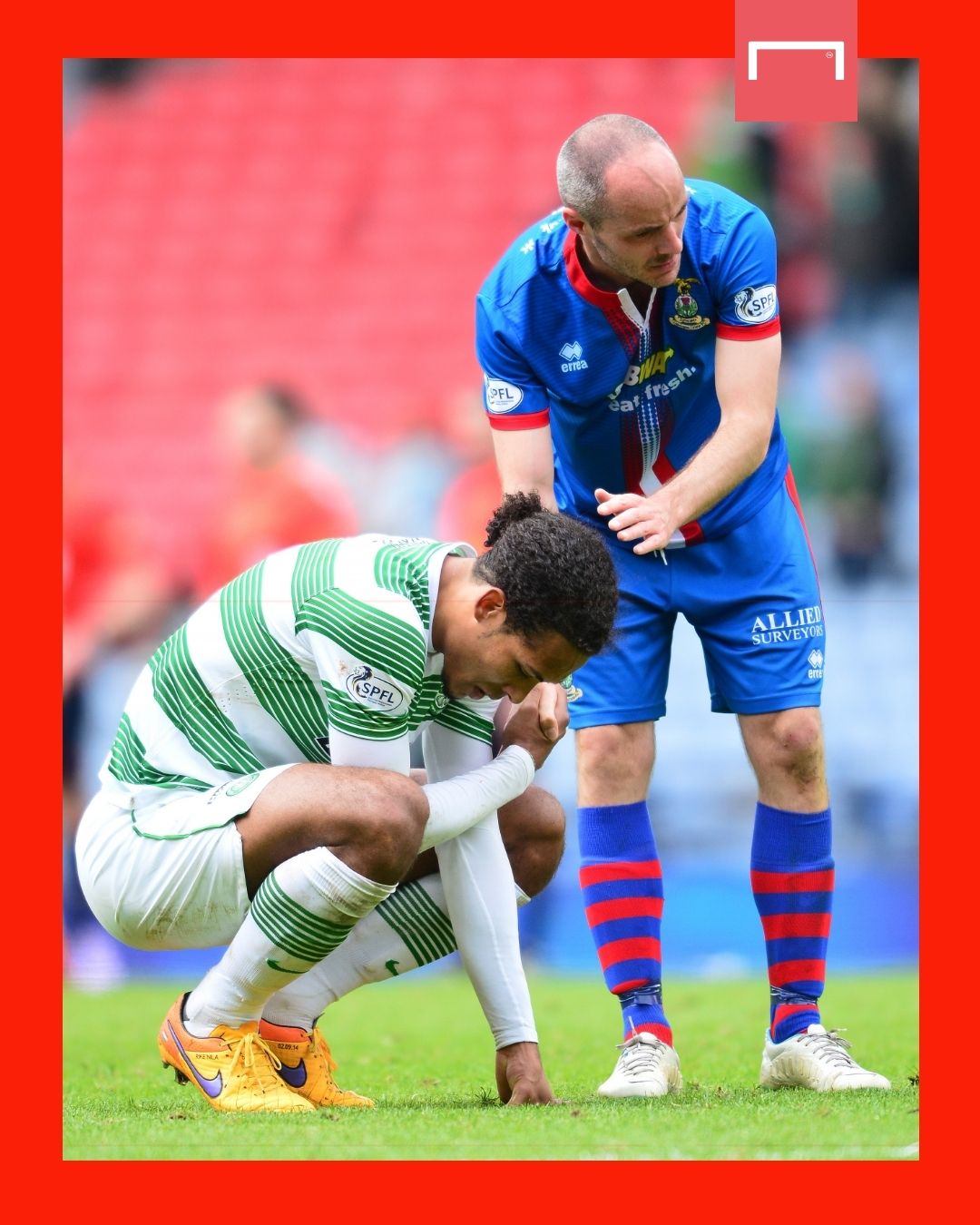 David Raven Virgil Van Dijk Celtic Inverness GFX