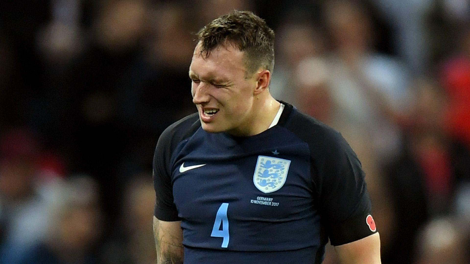 Phil Jones England 2017
