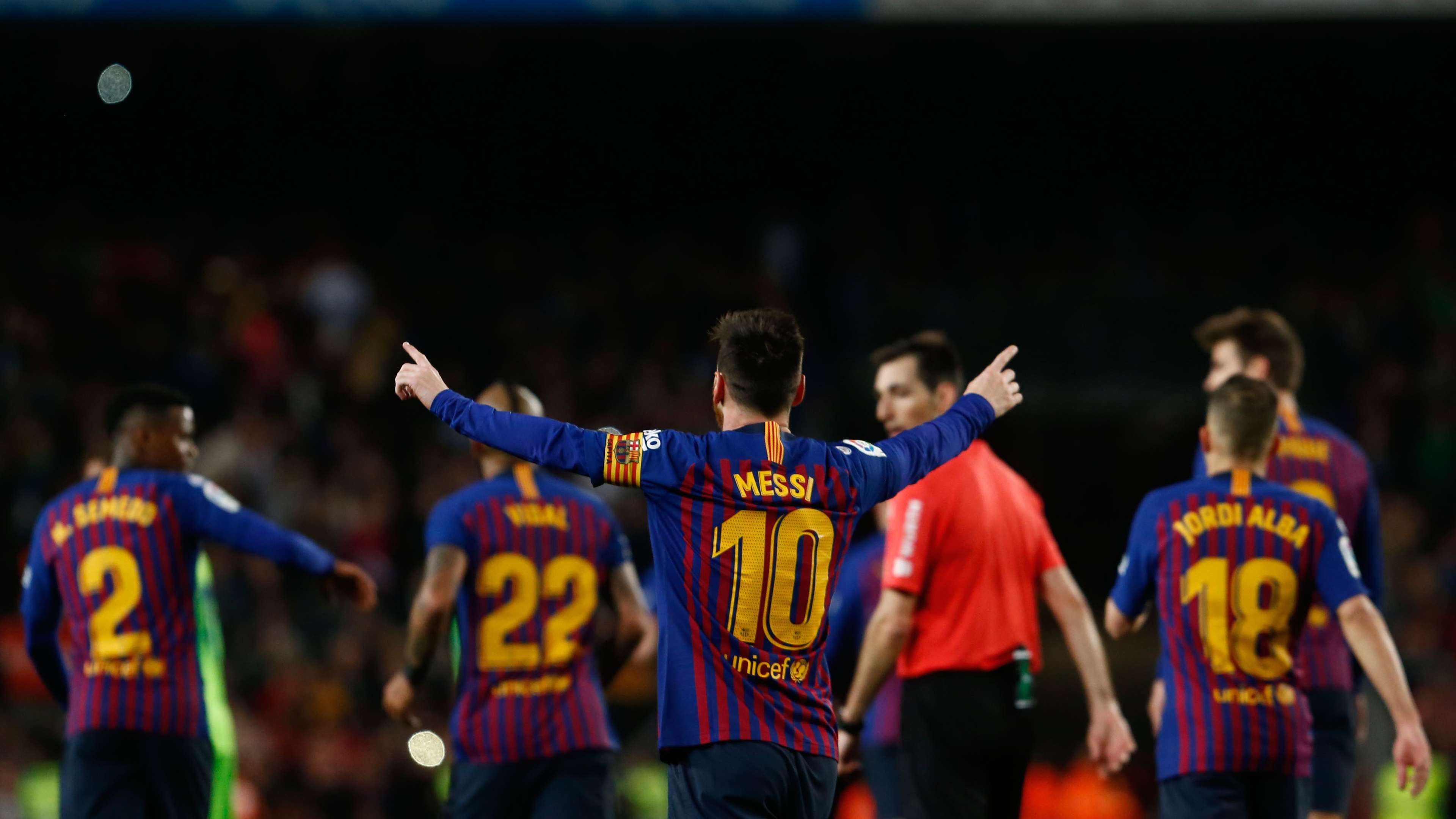 Lionel Messi Barcelona Levante LaLiga 27042019