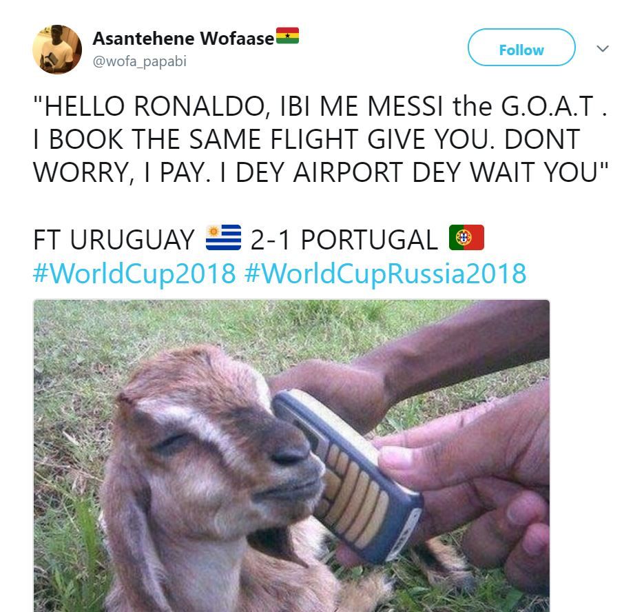 Uruguay Portugal reaction