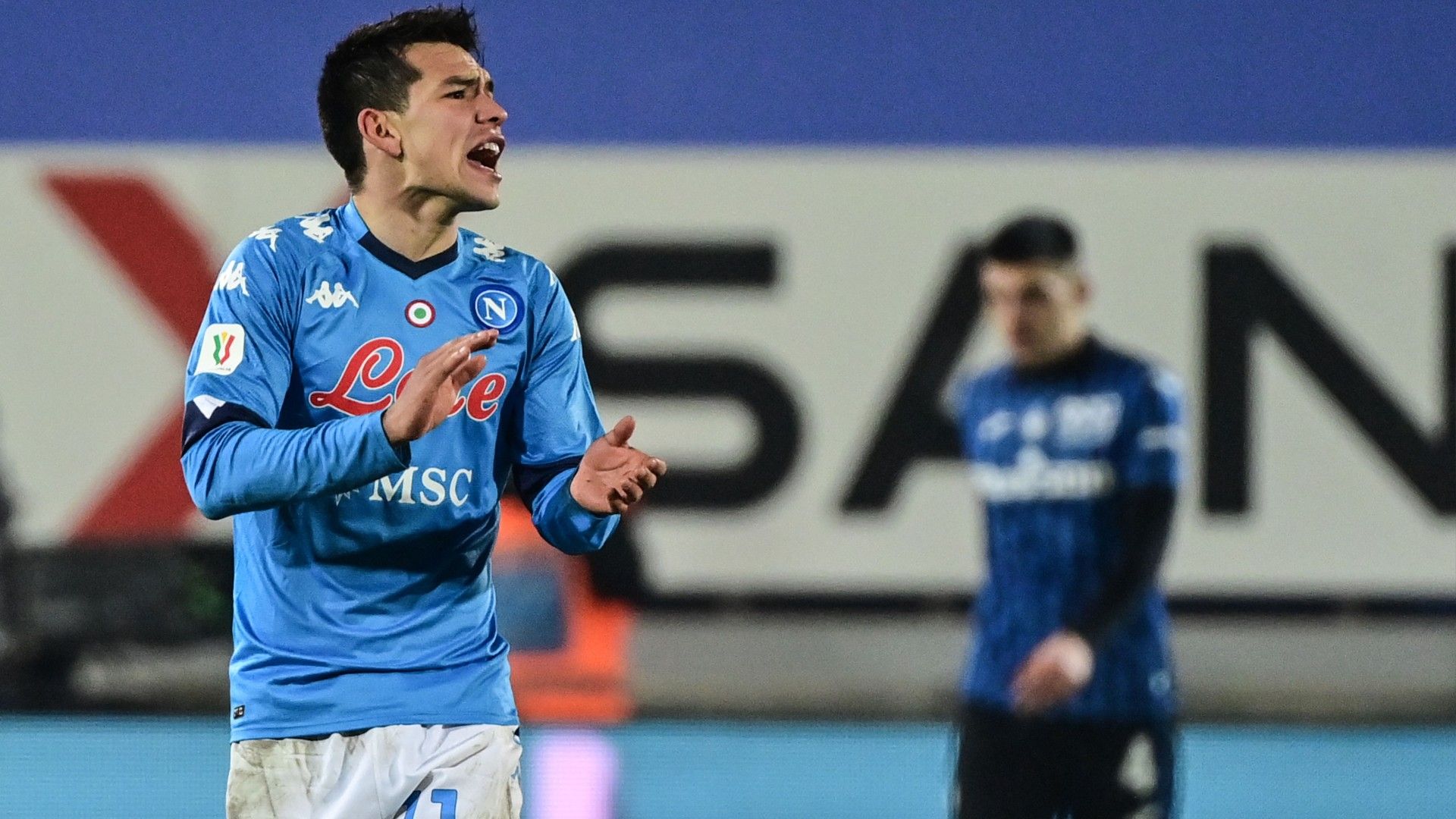 Chucky Lozano Napoli Coppa Italia