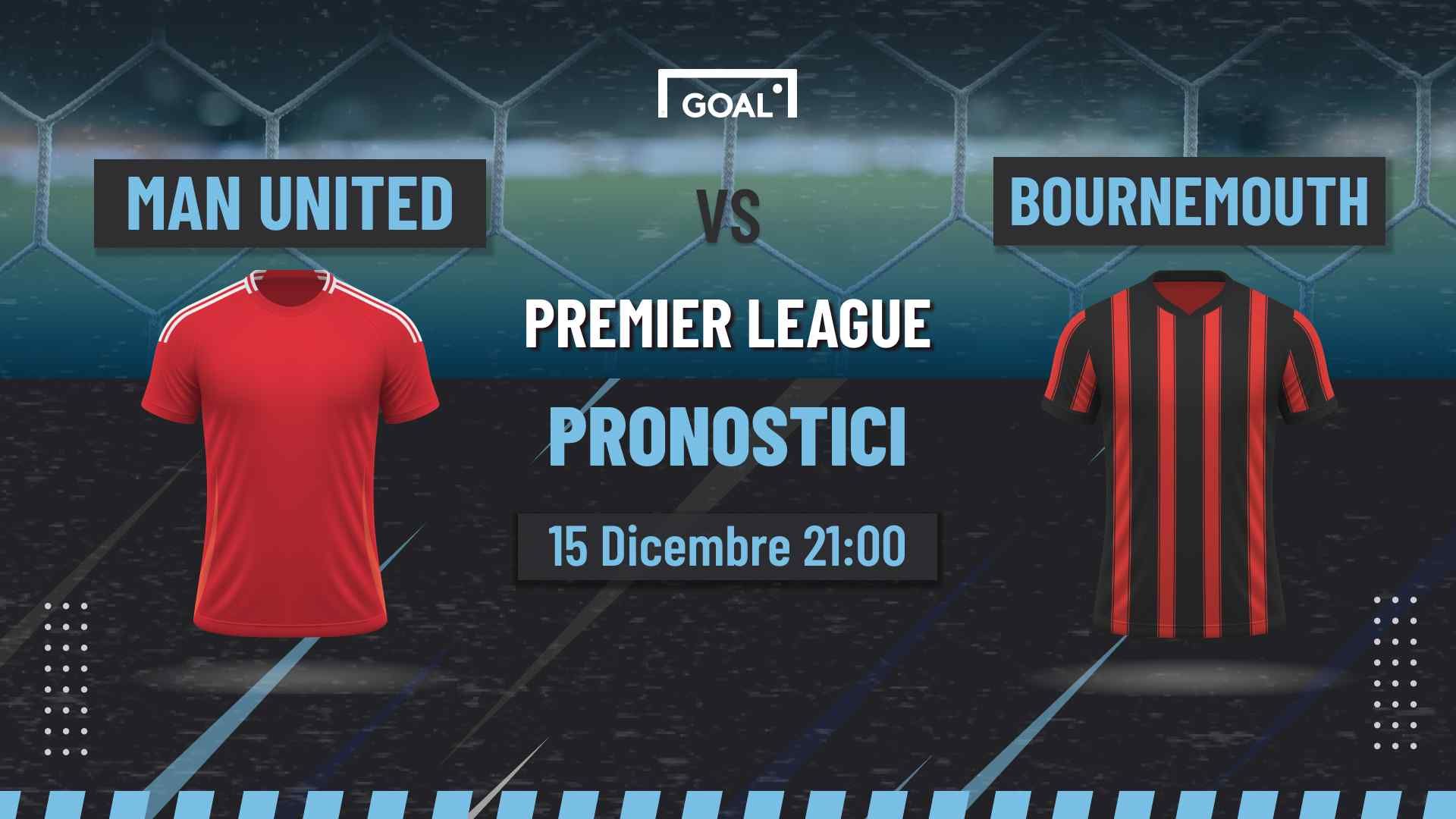  pronostici Manchester United - Bournemouth