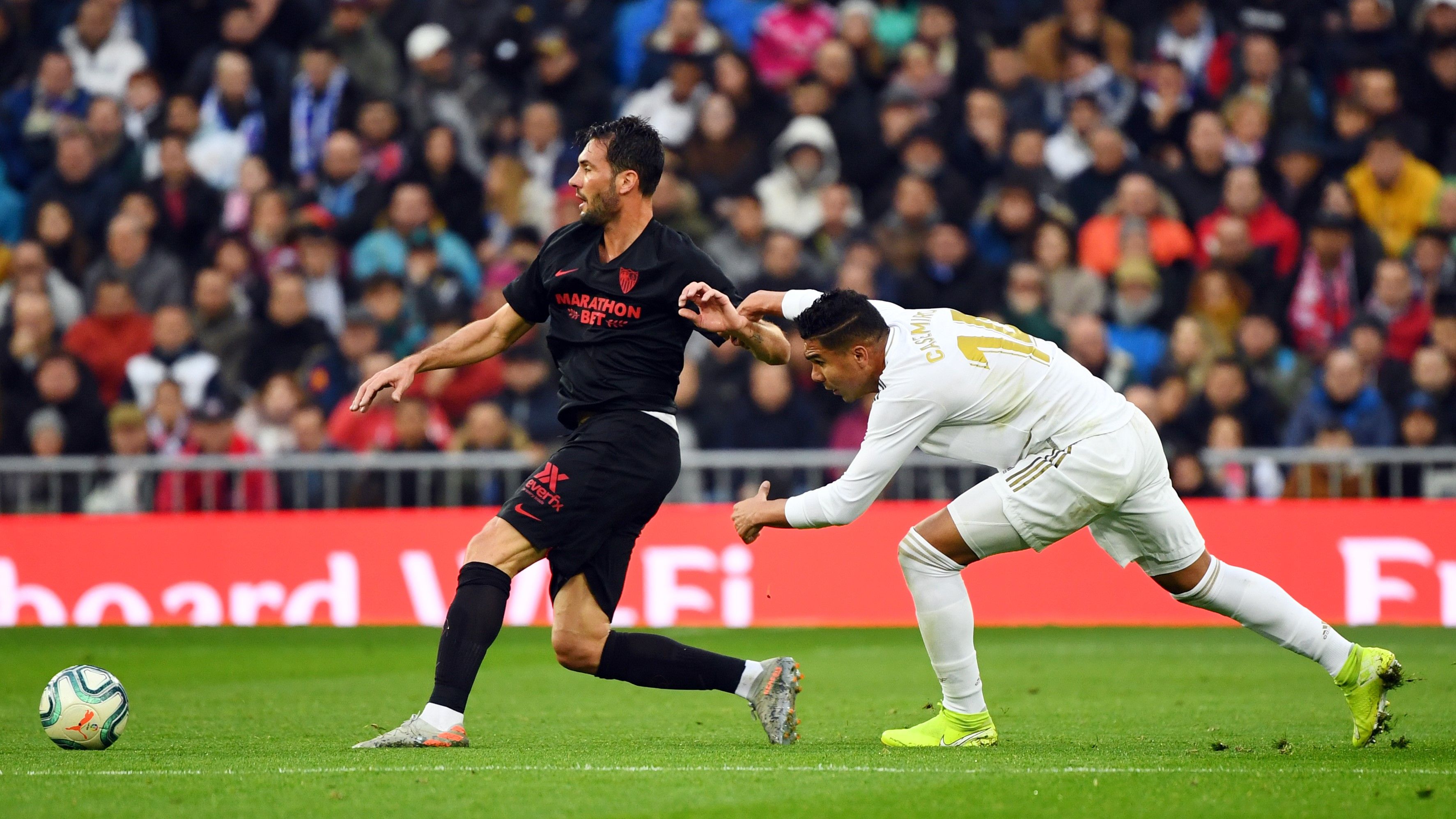 Franco Vazquez Casemiro Real Madrid Sevilla LaLiga 18012020