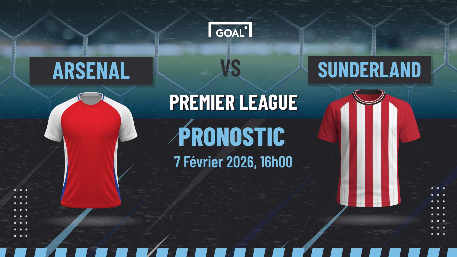 Pronostic Arsenal vs Sunderland