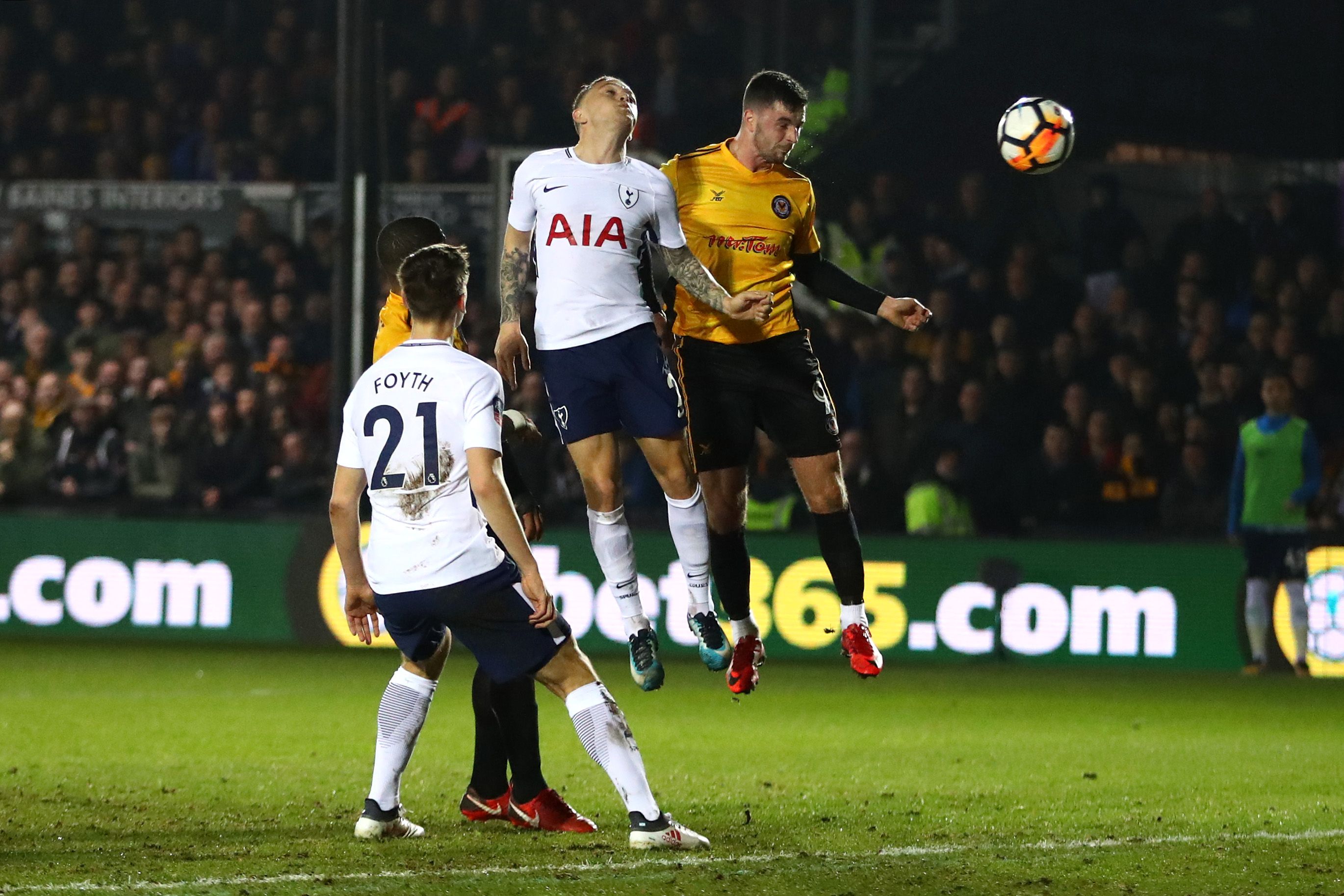 Newport County v Tottenham Hotspur