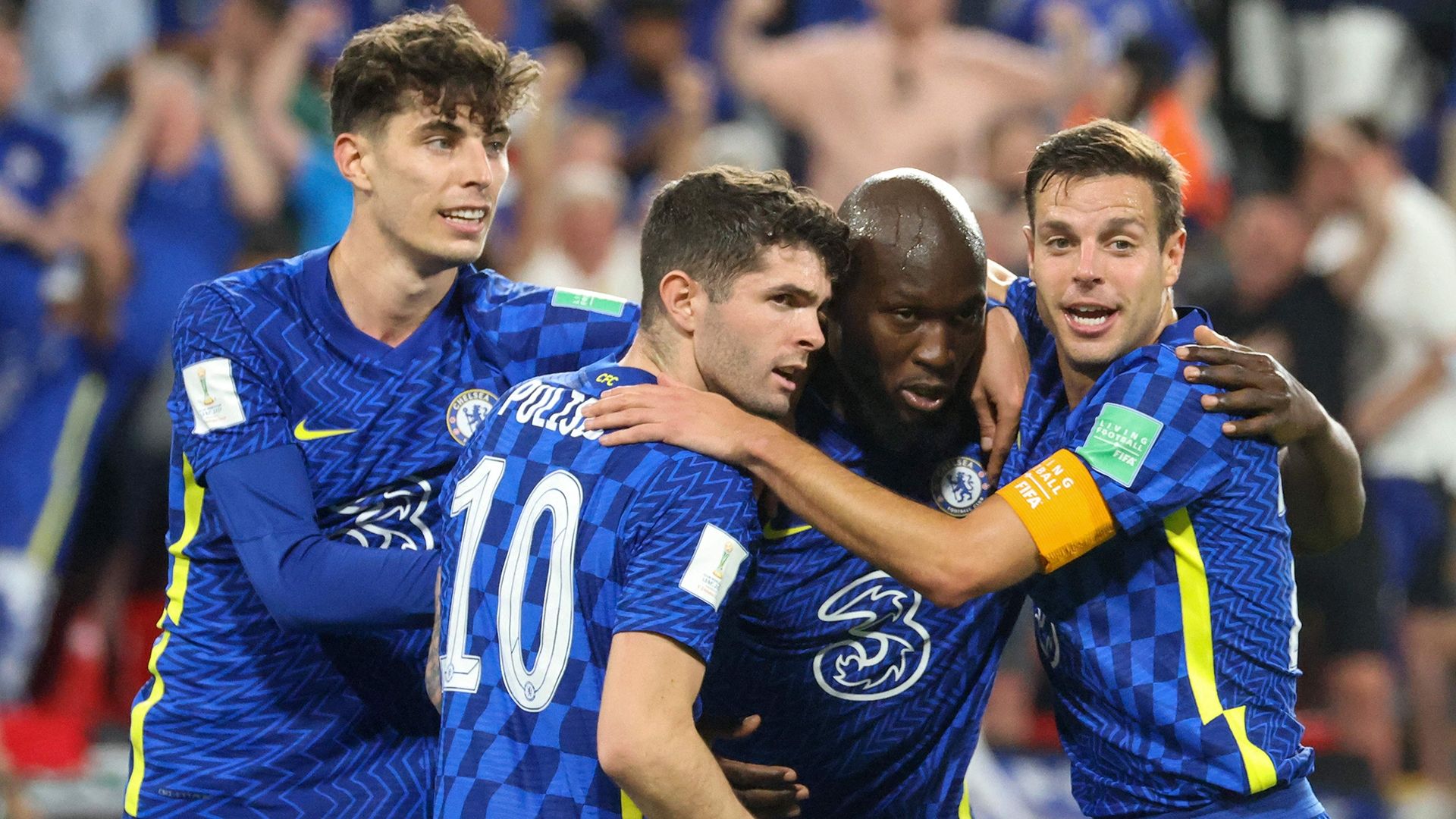 Romelu Lukaku congratulated Chelsea Palmeiras Club World Cup final 2022