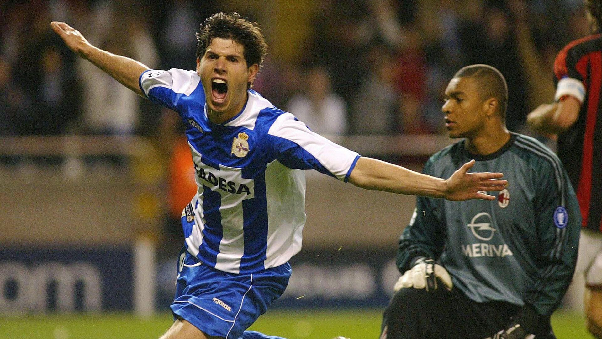 Albert Luque Deportivo AC Milan